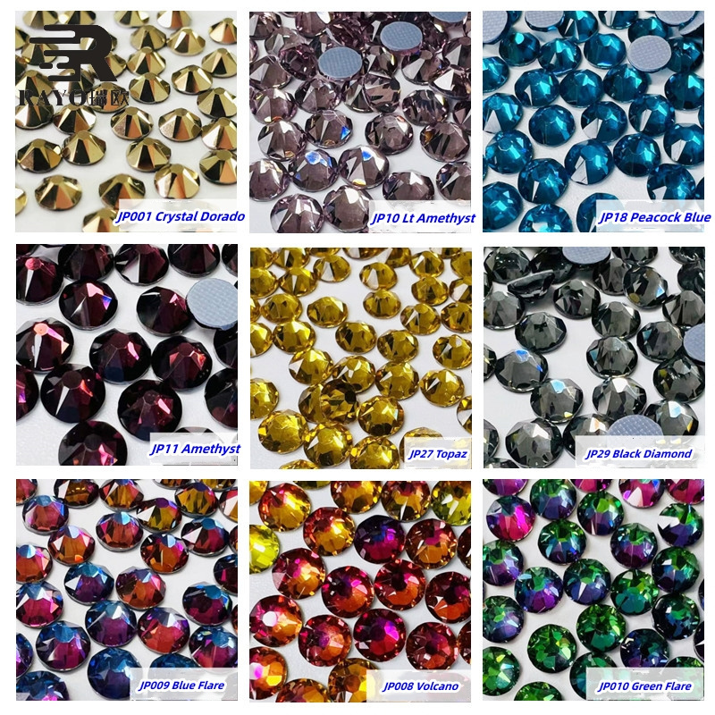 2088 Superior 6A Quality Glass Round Factory Direct Wholesale Hot Fix Crystal Rhinestone For Women Clothes Garment Shoe Motifs