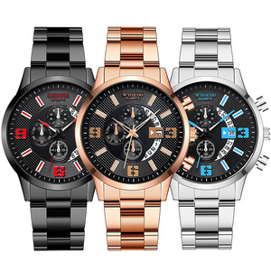 WYGICOO Custom OEM Waterproof Private Label Brand Stainless Steel Men Watch Erkek Kol Saat Relo Relojes 2022