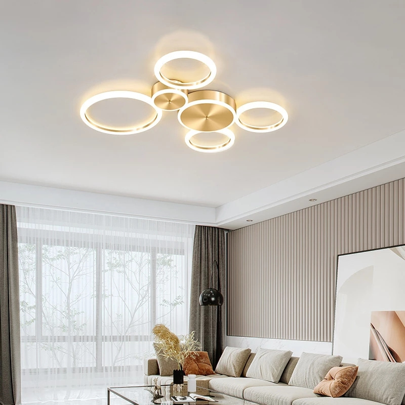 New Modern Creative Design Home Lighting Simple LED Ceiling Light For Bedroom Living Room Dining Room Indoor Decoration