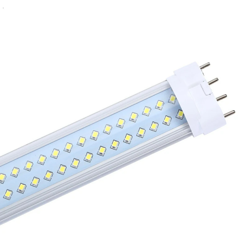 Jpungsun 4 Pin LED Horizontal Plug 2G11 Tube Lamp High Lumen Efficiency 90Ra LED Bar Replace 12W 18W 24W 2G11 led Tube Light