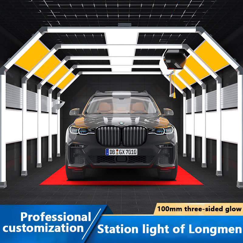 Car LED Detailing Tunnel Lights For Car Workshop Custom Size