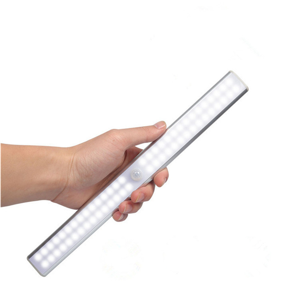 Led Human Body Induction Wall Cabinet Light Smart Strip Charging Night Light Battery USB Corridor wall mounted sensor light