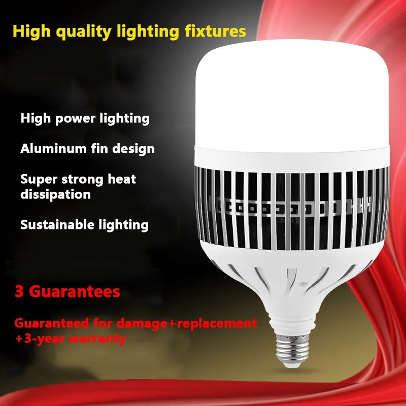 Home Factory Workshop E27 E40 80W 120W 150W 200W 300W High Power Led Globe Bulb