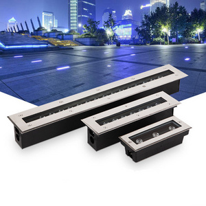 Pavement Recessed Inground Light RGB DMX 36W 24W 18W 12W 9W 6W Linear Led Underground Lights