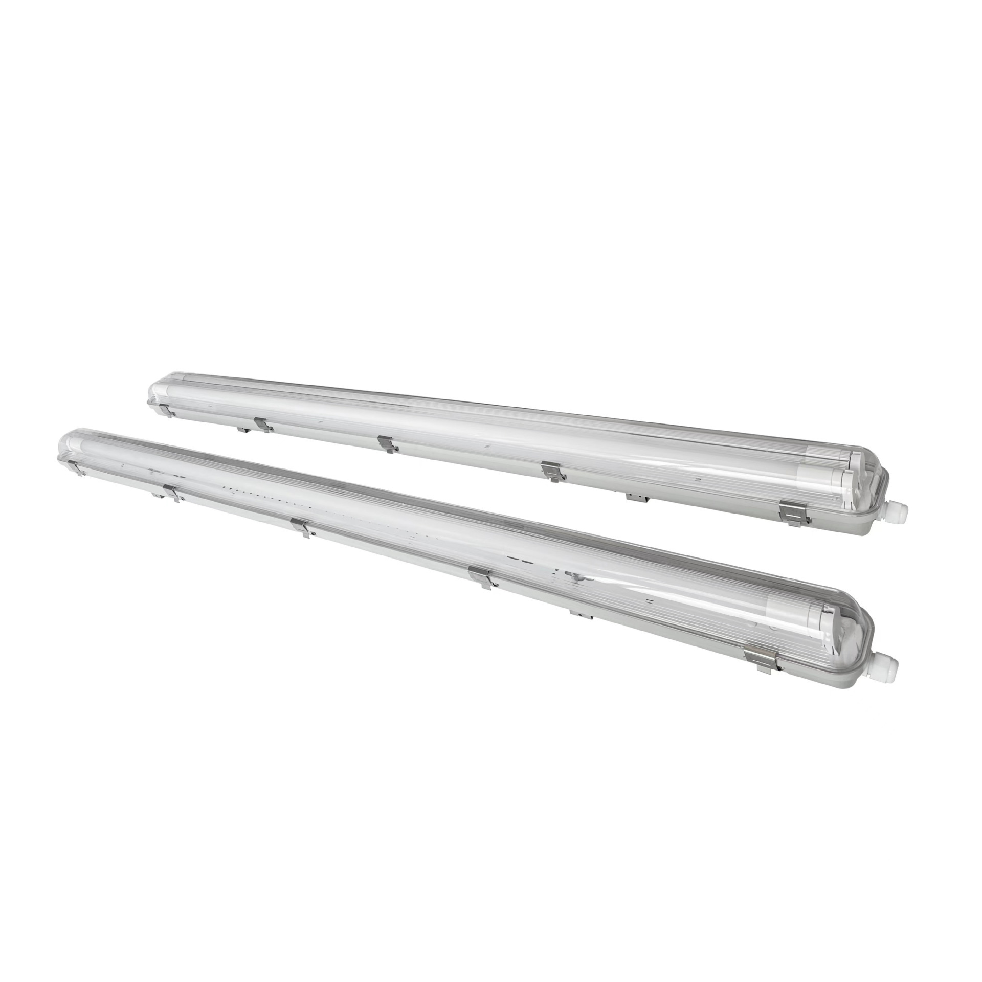 IP65 Waterproof Linear Light 18W 36W Fluorescent T8 LED Tri-proof Tube Light Fixtures