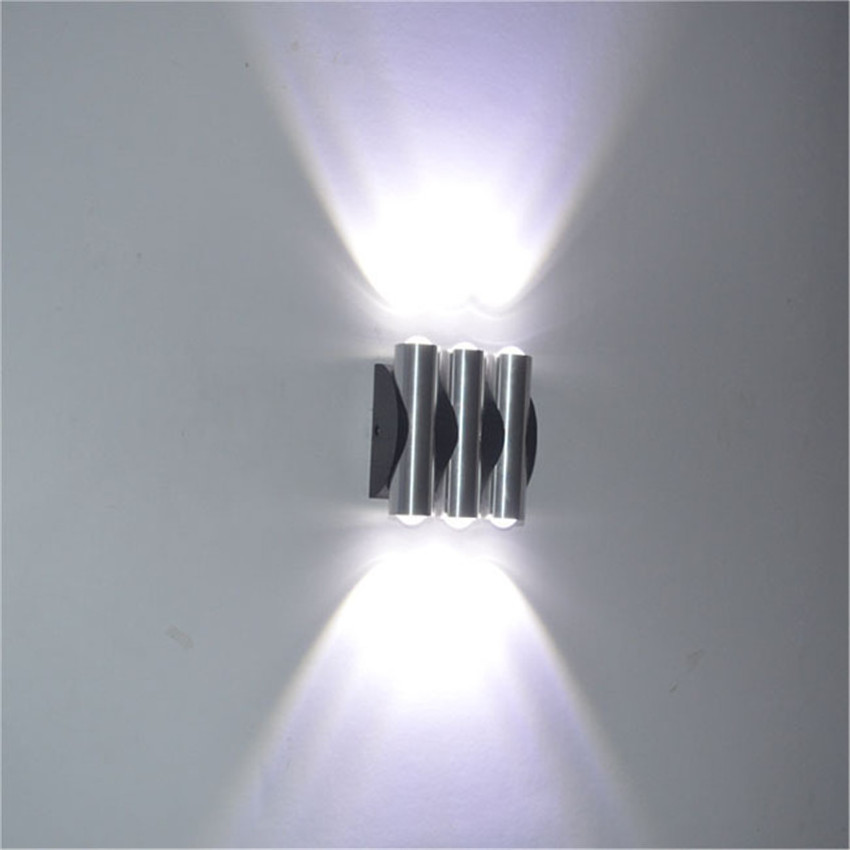 3W/6W LED Aluminum Wall Light Bedside Bedroom Creative LED Wall Lamp Background Bar Indoor Decoration Wall Sconce