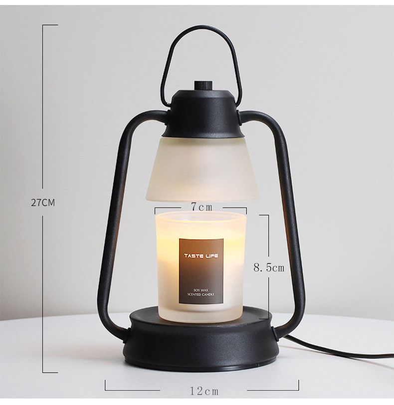 Indoor GU10 Table Lamp Wax Melt Burner Scented Candle Warmer Lamp For Bedroom