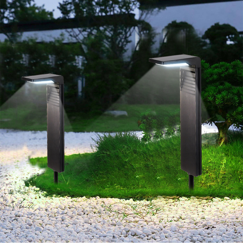 Solar Garden Lights For Lawn Patio Yard Walkway Landscape Waterproof Outdoor Garden Solar LED Lawn Bollard Lights