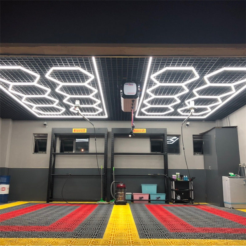 220V AC Honeycomb Ceiling Hexagon Led Garage Lights