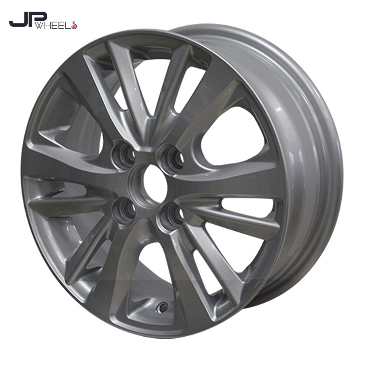 4X100 Hot Sell Car Wheels Alloy Sport 14 15 Inch 4 holes Casting Rims For Toyota Volkswagen #06129