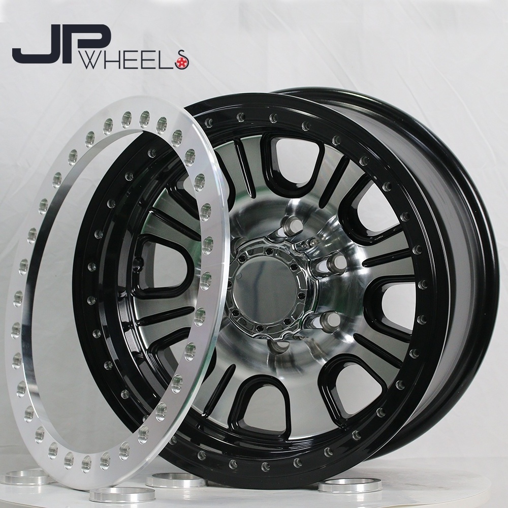 New 17 Inch Beadlock Offroad Wheel Rim 6x139.7 Aluminum Alloy for BMW Forged Passenger Car Wheels #R1149