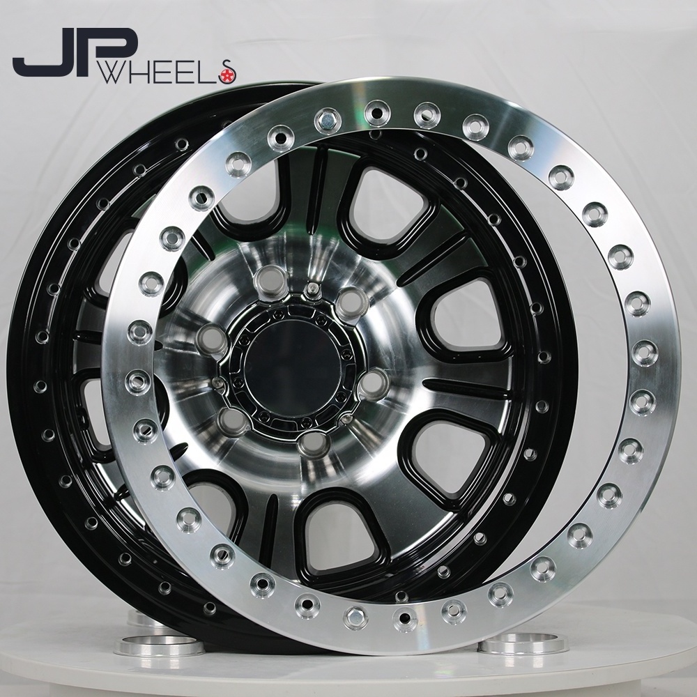 New 17 Inch Beadlock Offroad Wheel Rim 6x139.7 Aluminum Alloy for BMW Forged Passenger Car Wheels #R1149