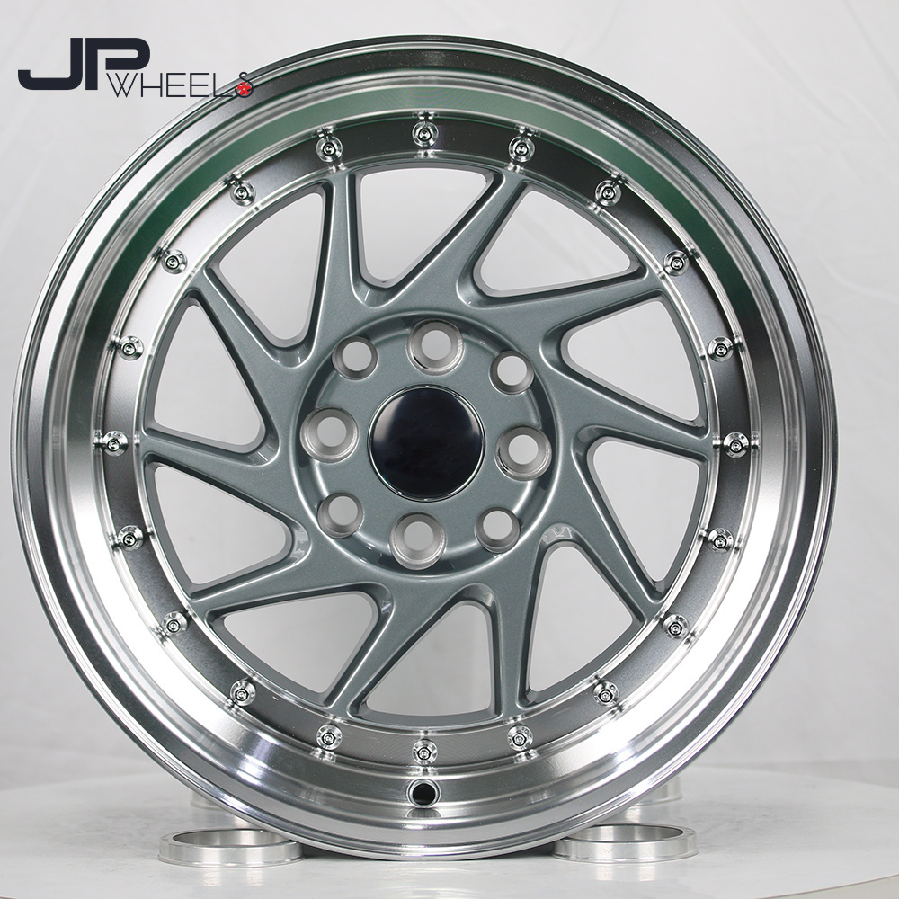 Passenger Car Wheels 15 Inch 4 Hole Alloy Wheel Rim Universal 4x100 4x114.3 Car Wheels Rims #M3727