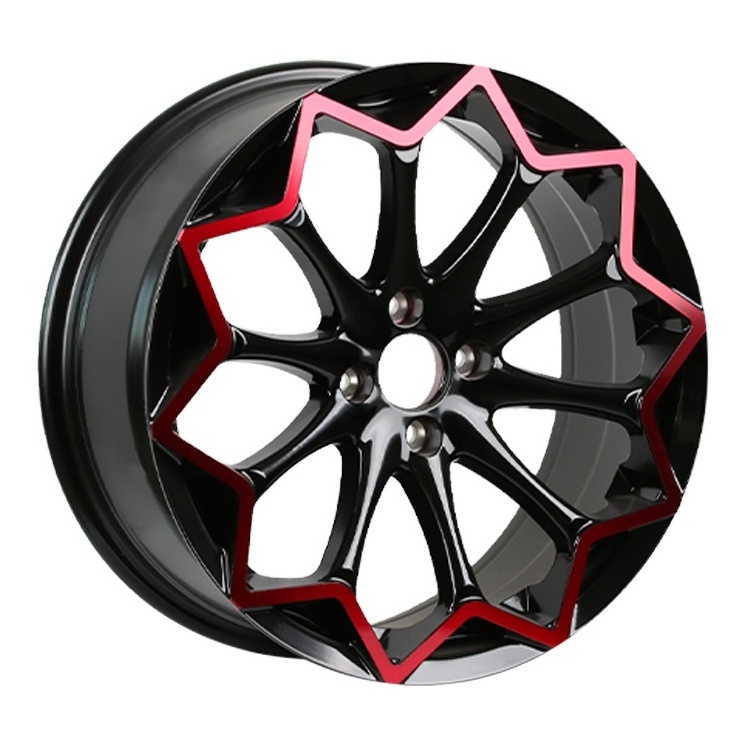 New Flower Style Car Rims 17 Inch  Wheel Rims 4 5 8 10 Holes  8/10X100/114.3  Off-Road Rims #M3060