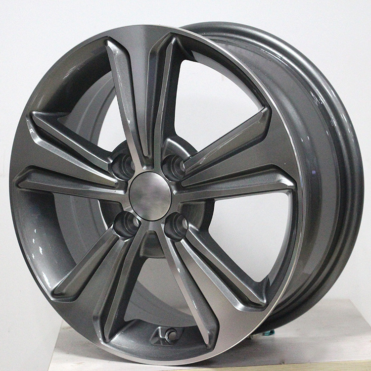 Five Spoke Car Wheels 4x100  14 15 16  Inch  Alloy Wheel  Rims For Toyota Honda #M1200