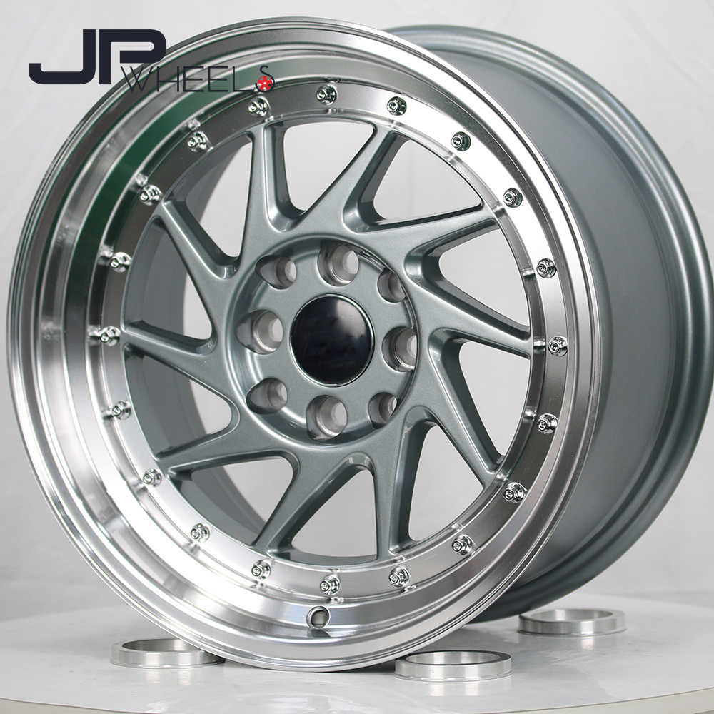 Passenger Car Wheels 15 Inch 4 Hole Alloy Wheel Rim Universal 4x100 4x114.3 Car Wheels Rims #M3727