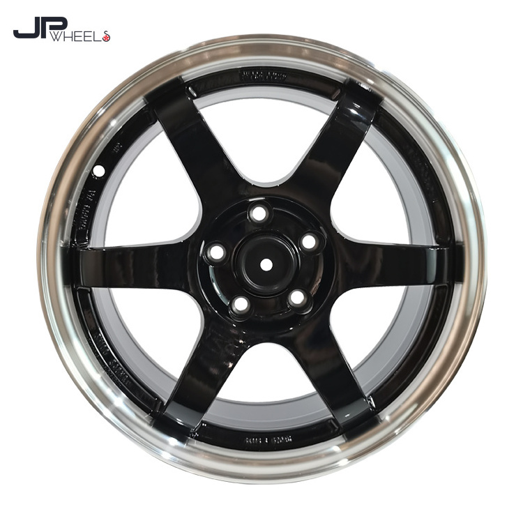 16 Inch Rays Volk Racing TE37 Wheel Rims 6 Spoke Car Rims Wheels  14 15 16 17 18 19 20 Inch Aftermarket Wheels Rims #M1013