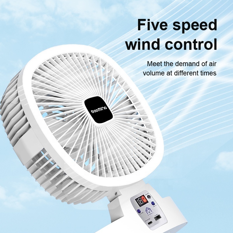 Portable Mini Desk Desktop Office Portable solar powered Rechargeable outdoor Fans