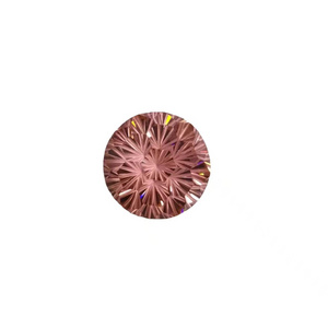 Color Round Pointed Bottom Fireworks Cut Chrysanthemum Cut Synthetic Gems White Cubic Zirconia Super Cubic Zircon Star Heat