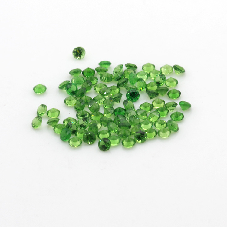 high quality natural tsavorite garnet natural green garnet loose gemstone green emerald color green rough for natural gemstone