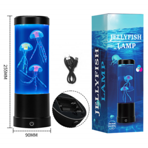 Jellyfish lava Lamp , Tiktok LED Fantasy,USB Electric Jellyfish Aquarium Tank Night Light mood light gift