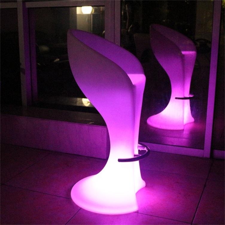 Bar illuminated led furniture dubai bar table and chairs