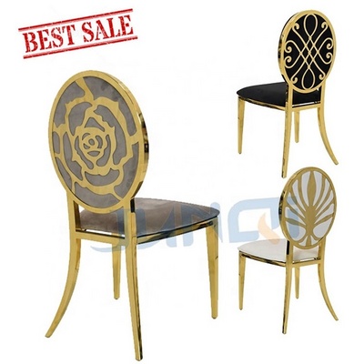 JUNQI wholesale dining room chair with gold metal legs gold steel frame 6 chairs dining room sets velvet gold dining chair