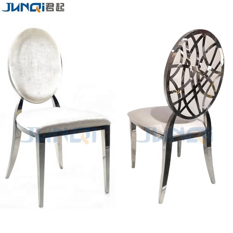 JUNQI wholesale dining room chair with gold metal legs gold steel frame 6 chairs dining room sets velvet gold dining chair