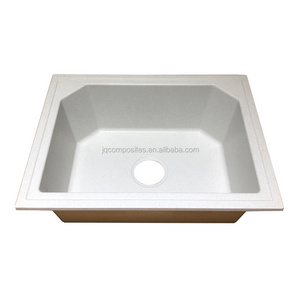 Great Quality White Quartz Marble Kitchen Sinks