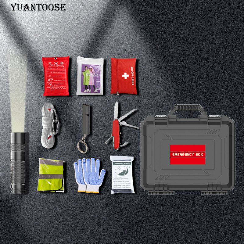 Emergency Rescue Home Fire-Fighting Earthquake Escape Self-Rescue Survival Kit