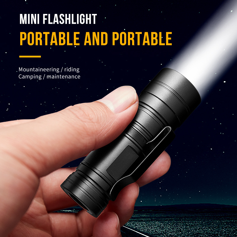 Mini Waterproof Flashlight Super Power Tactical Flashlight Led