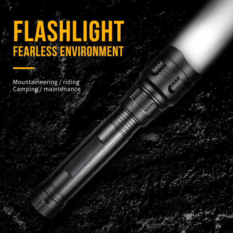 Multi Function Battery Heavy Duty Weather Resistance Torch Flashlight Work Light