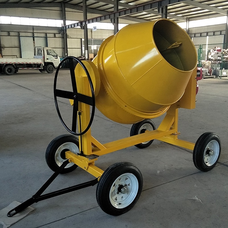 diesel/gasoline engine powered  self loading price  used cars buy portable mixer concrete  in dubai