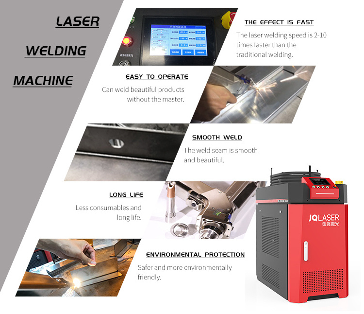 Easy to Operate Welder Laser 1KW 1.5KW 2KW Fiber Laser Welders for metal Channel Laser Welding Machine Price For Sale USED