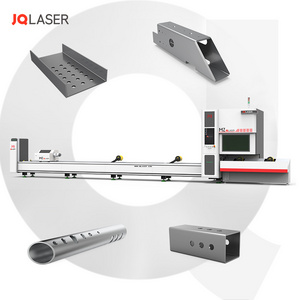 1kw/2kw/3kw Square and round pipe/ tube metal cutting fiber laser pipe and tube cutting machine