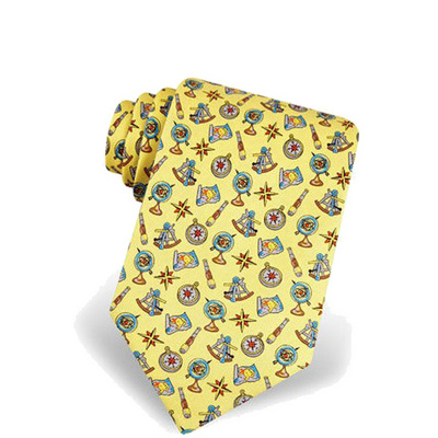 Wholesale Custom Digital Print 100%Silk Twill Fabric Tie for Men