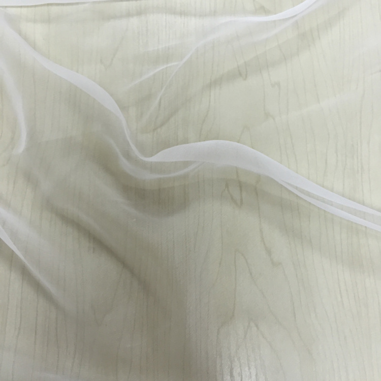 Pure Silk Scarf Plain White Silk Chiffon 100% Scarf for Painting White Silk Scarves For Dyeing