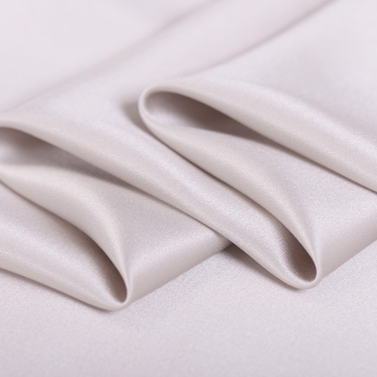 Plain White Heavy 180gsm 40mm 100% Pure Mulberry Silk Duchess Satin Silk Fabric