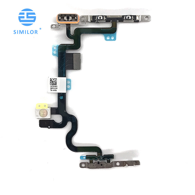 For iPhone 7 On / Off Power Volume Mute Lock Switch Button Click Flex Cable