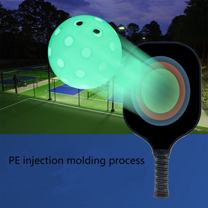 Hot Selling Outdoor Pickleballs With Light 40 Holes Led Light Up Pickle Balls Pickleball Led Glow Balls