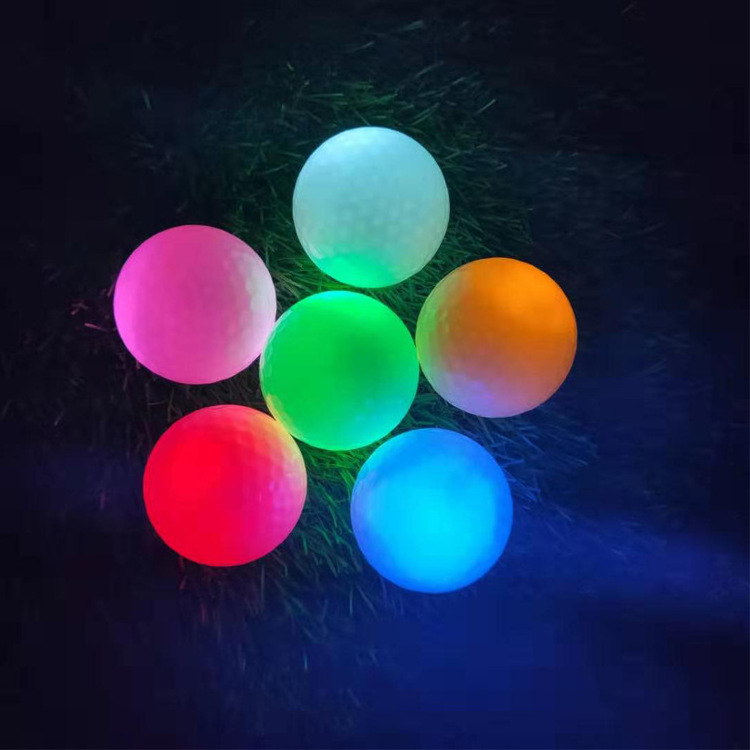 OEM Customized Logo Glow In The Dark Light Up LED Golf Balls