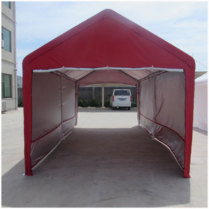 Heavy Duty Carport With Removable Sidewalls And Doors Portable Garage Car Tent With Windows Canopy For Car