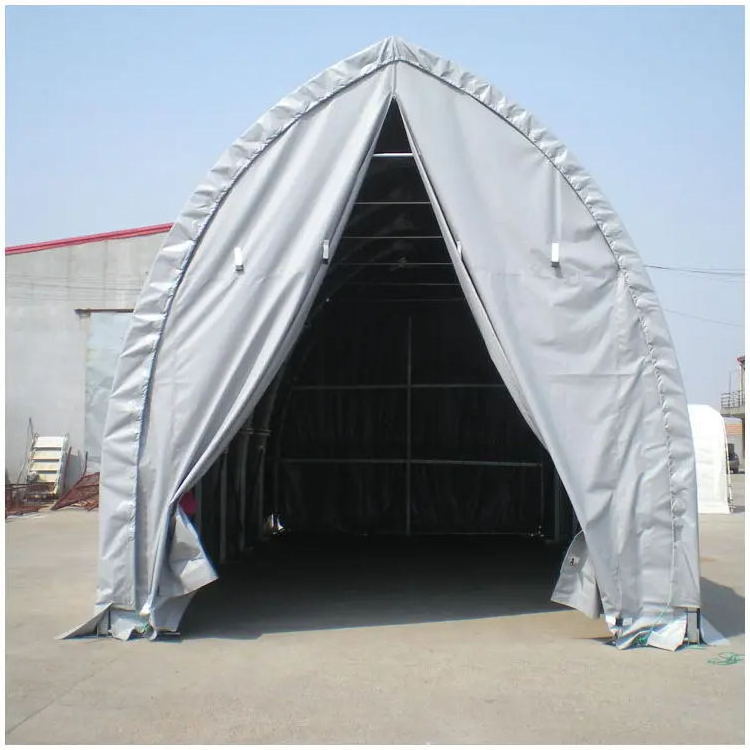 Permanent waterproof 10x25m car parking tent / car storage tent/ tent car garage with durable aluminium structure pvc roof