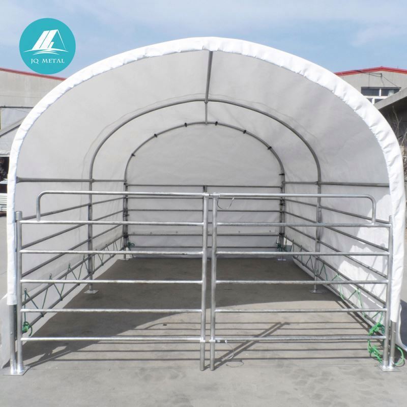 high quality big steel event dome steel frame cow livestock tent