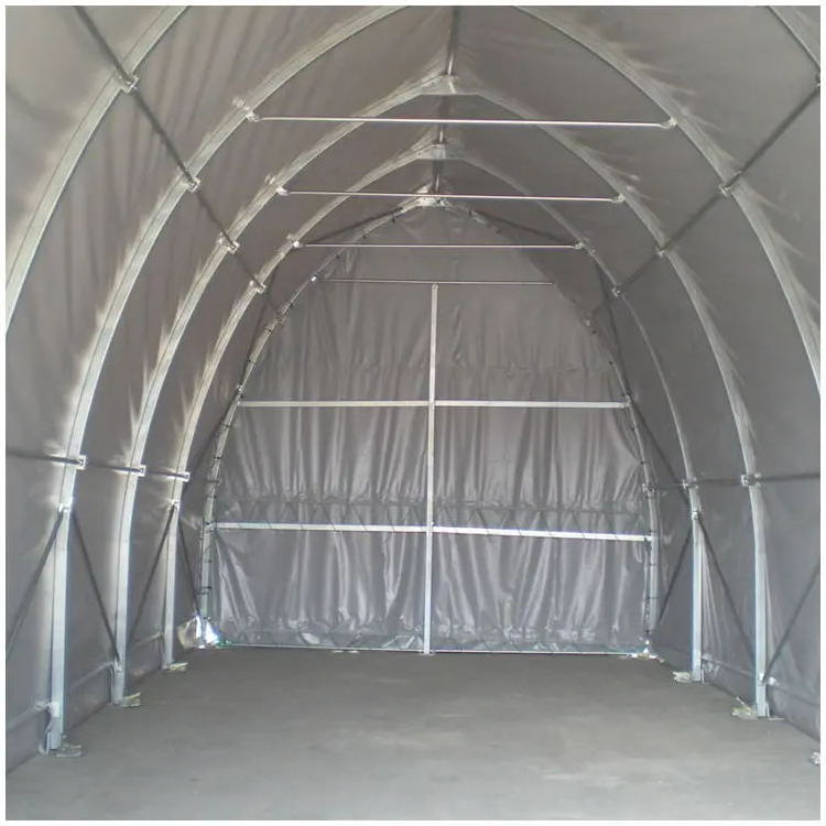 Permanent waterproof 10x25m car parking tent / car storage tent/ tent car garage with durable aluminium structure pvc roof