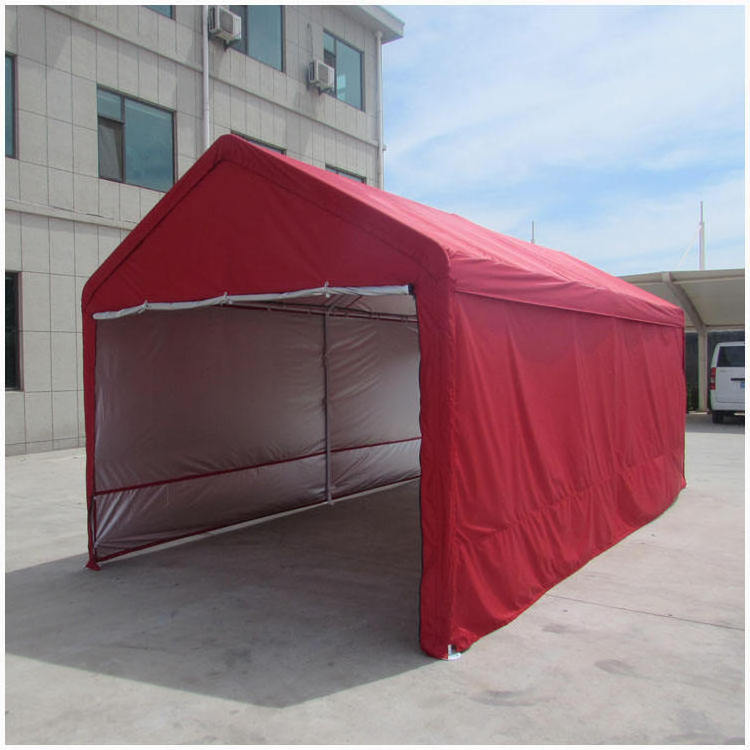 Heavy Duty Carport With Removable Sidewalls And Doors Portable Garage Car Tent With Windows Canopy For Car