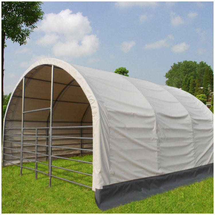 Steel Frame High Quality Cow Livestock Dome Cover Agricultural Shelter Tent