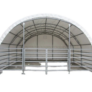 Steel Frame High Quality Cow Livestock Dome Cover Agricultural Shelter Tent