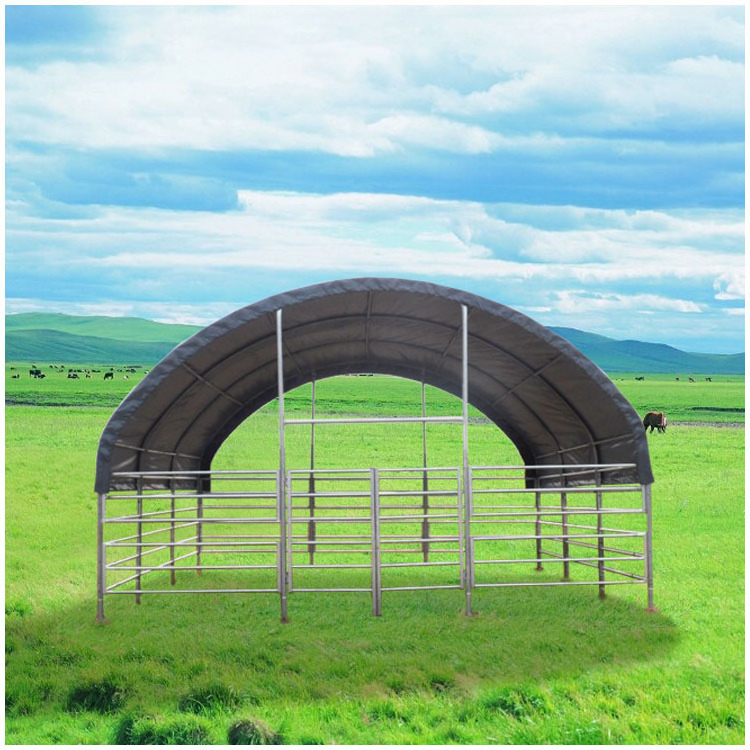 Industrial Wedding Tent Grow 60X 80 10X10 Steel Container shed Aluminum Fire Proof Live Animal Livestock Goat