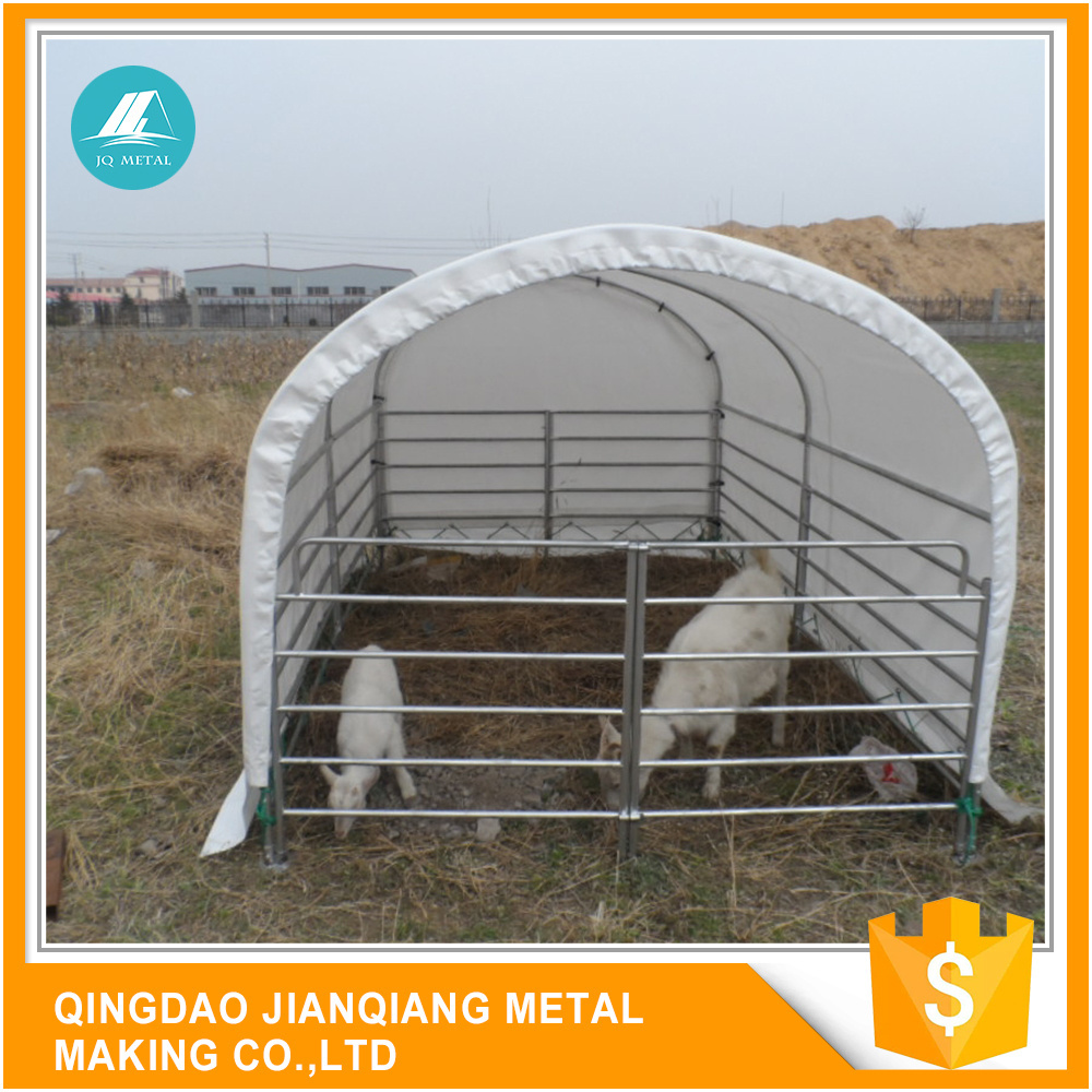 JQR2020L Custom Made Roof Little Sheep Livestock Shed Tent